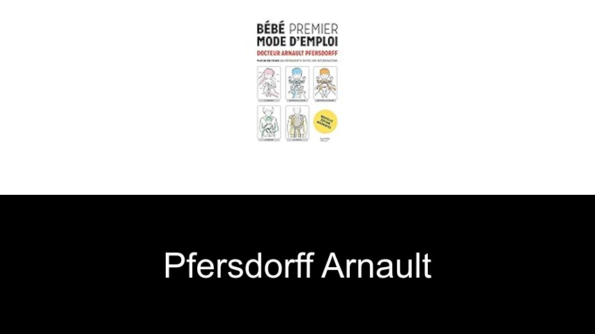 livres de Pfersdorff Arnault