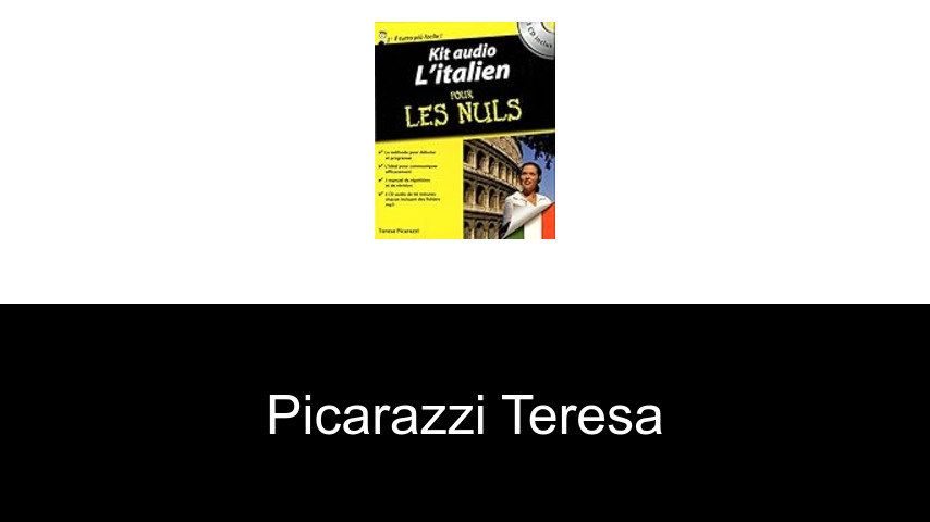 livres de Picarazzi Teresa