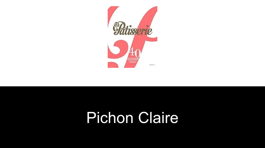 livres de Pichon Claire