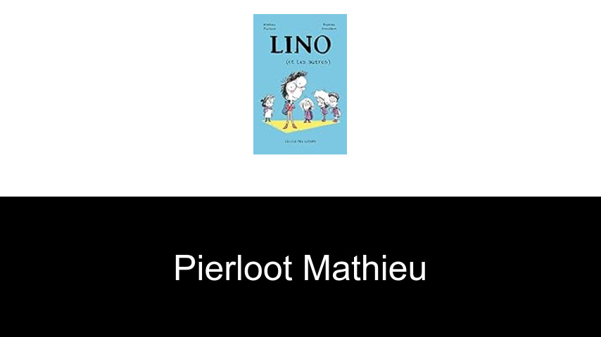 livres de Pierloot Mathieu