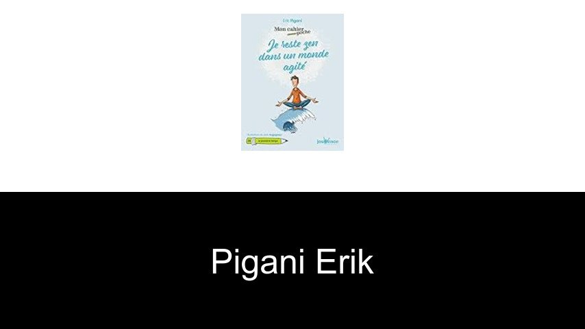 livres de Pigani Erik