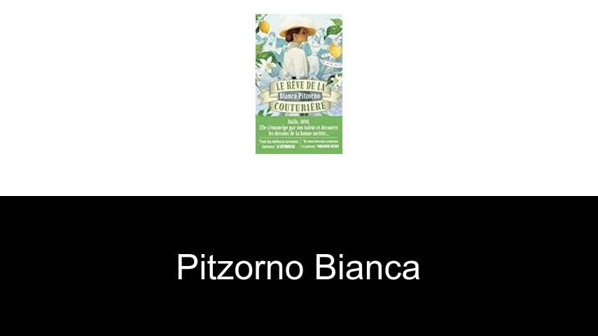 livres de Pitzorno Bianca
