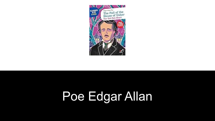 livres de Poe Edgar Allan