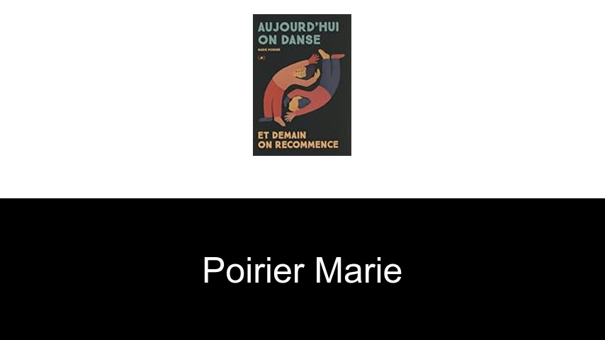livres de Poirier Marie
