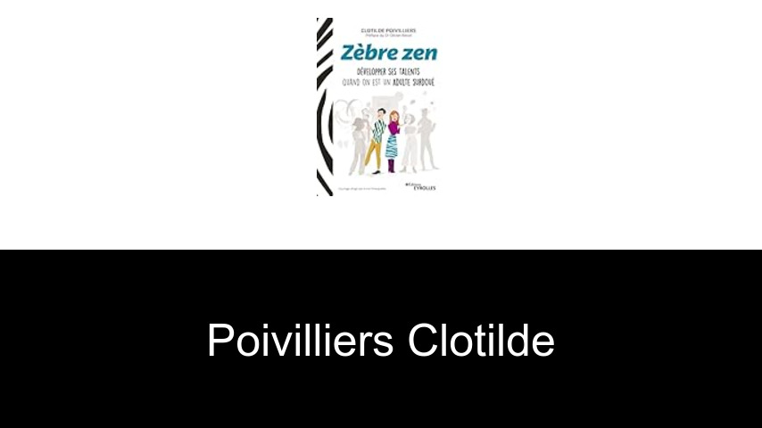 livres de Poivilliers Clotilde