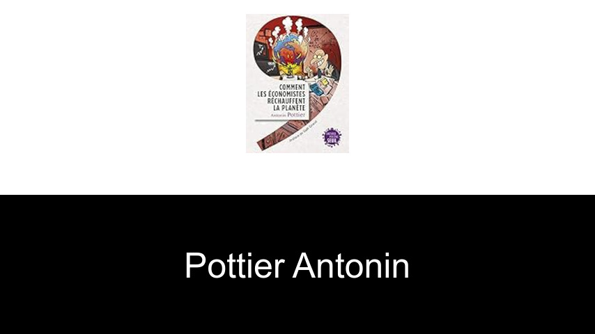 livres de Pottier Antonin