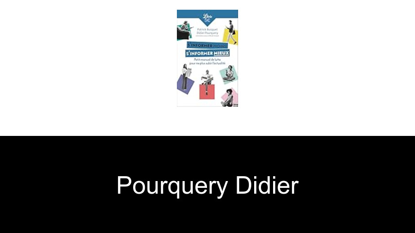 livres de Pourquery Didier
