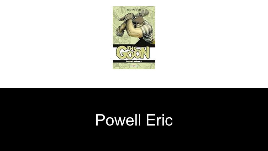 livres de Powell Eric