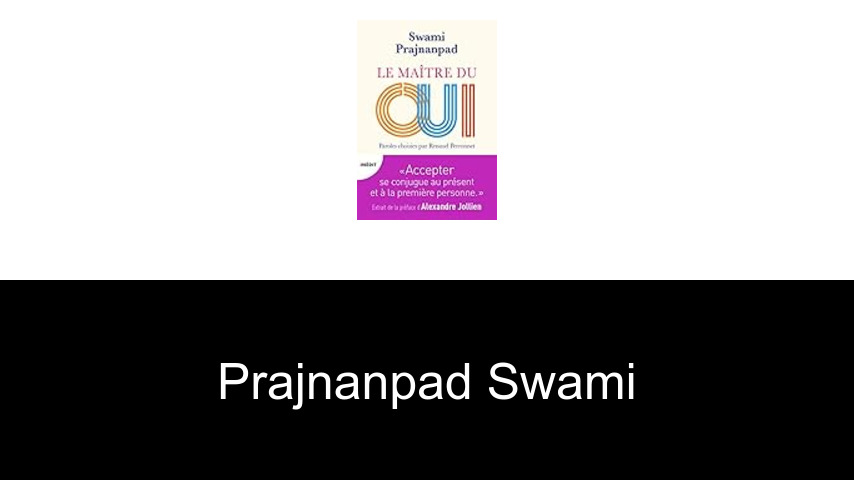 livres de Prajnanpad Swami