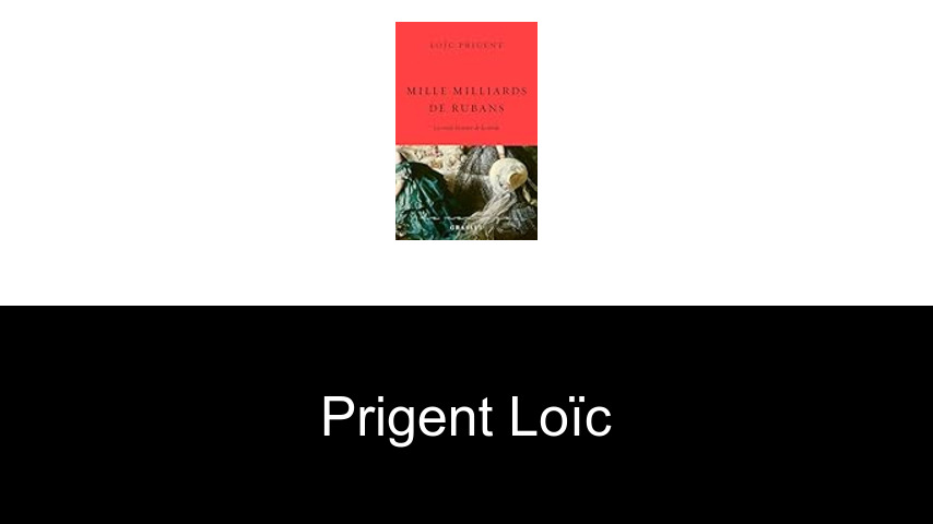 livres de Prigent Loïc