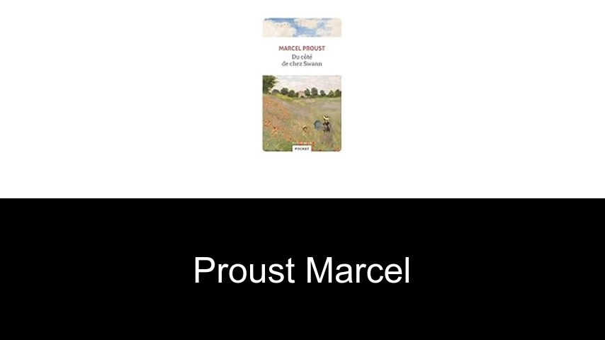 livres de Proust Marcel