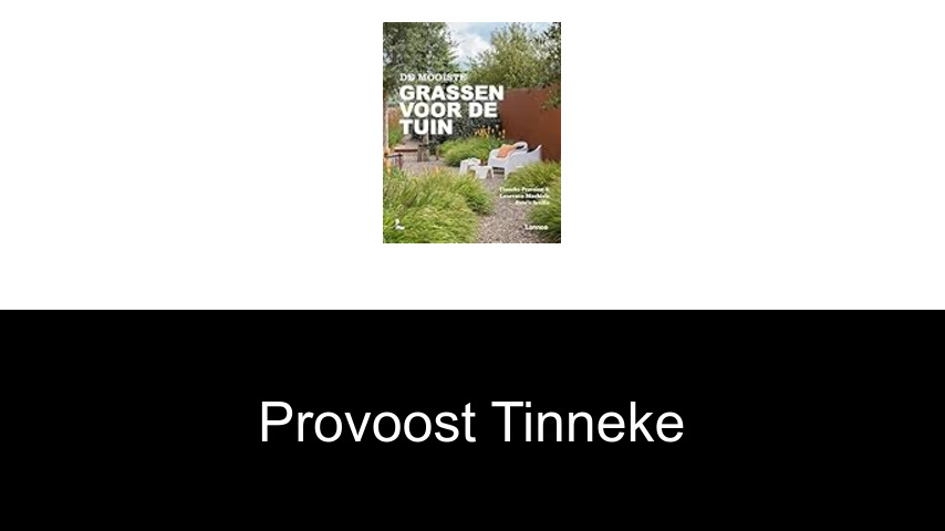 livres de Provoost Tinneke