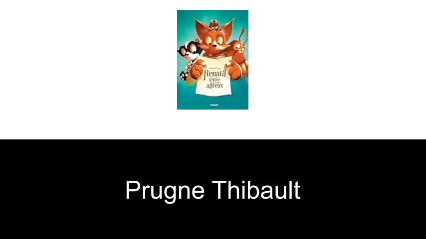 livres de Prugne Thibault
