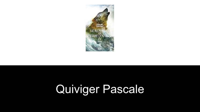 livres de Quiviger Pascale