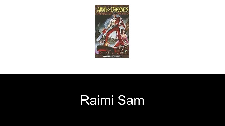 livres de Raimi Sam