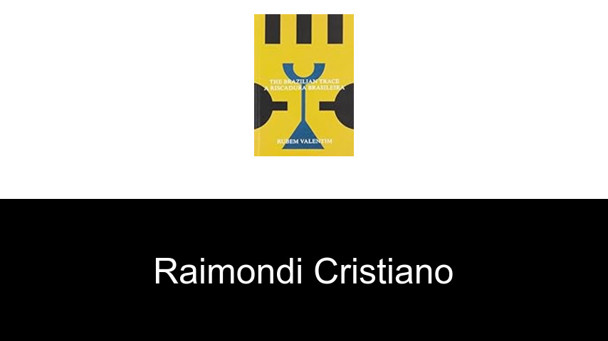livres de Raimondi Cristiano
