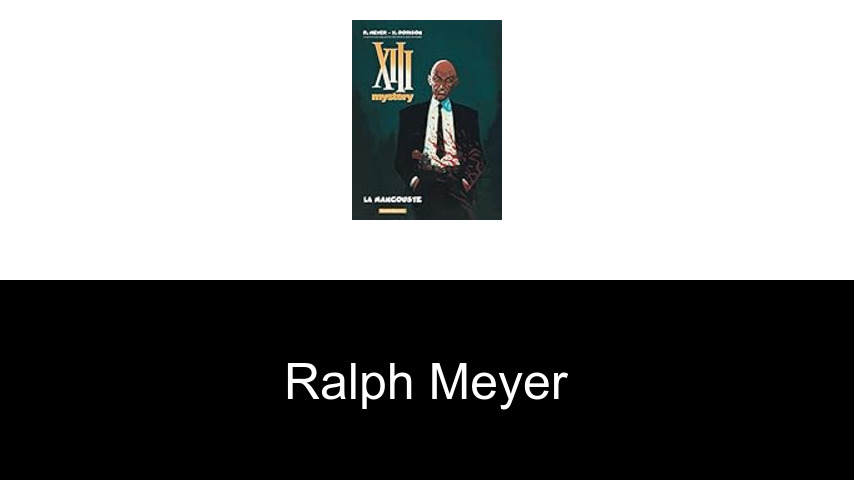 livres de Ralph Meyer
