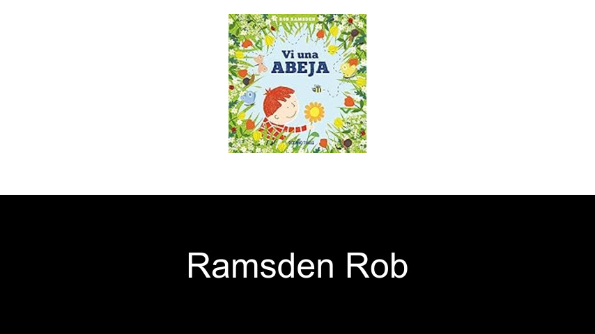 livres de Ramsden Rob
