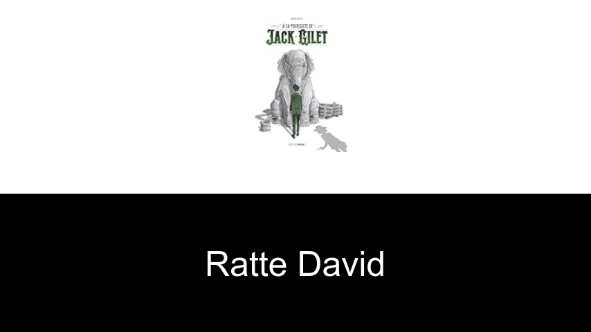 livres de Ratte David