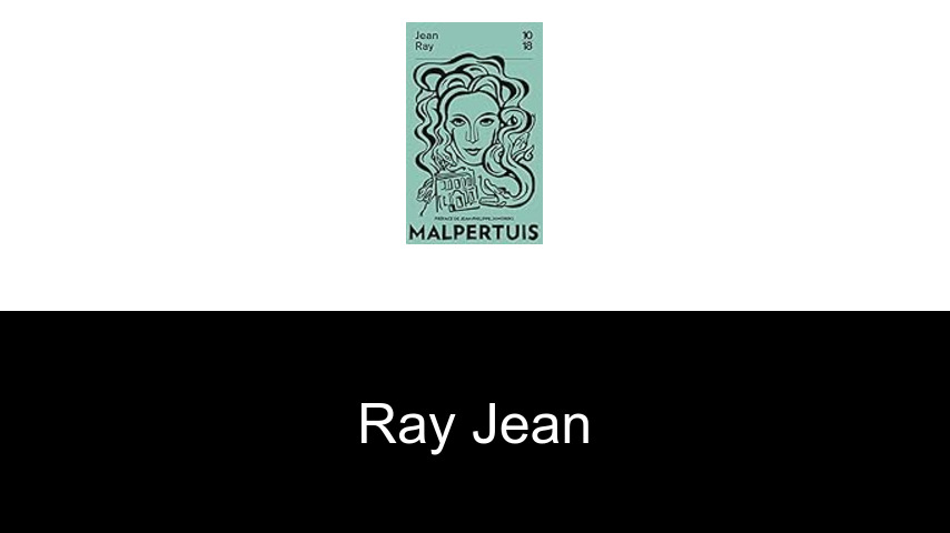 livres de RAY JEAN