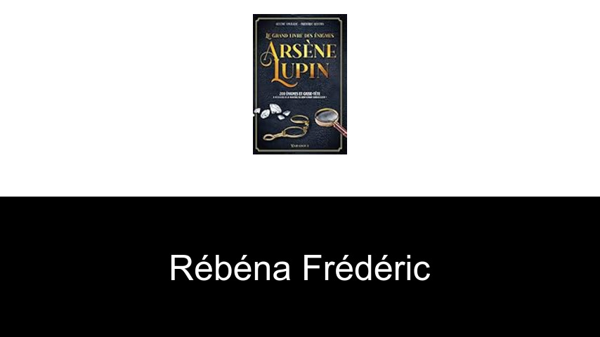 livres de Rébéna Frédéric