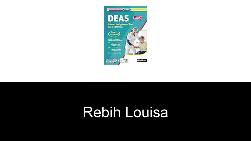 livres de Rebih Louisa