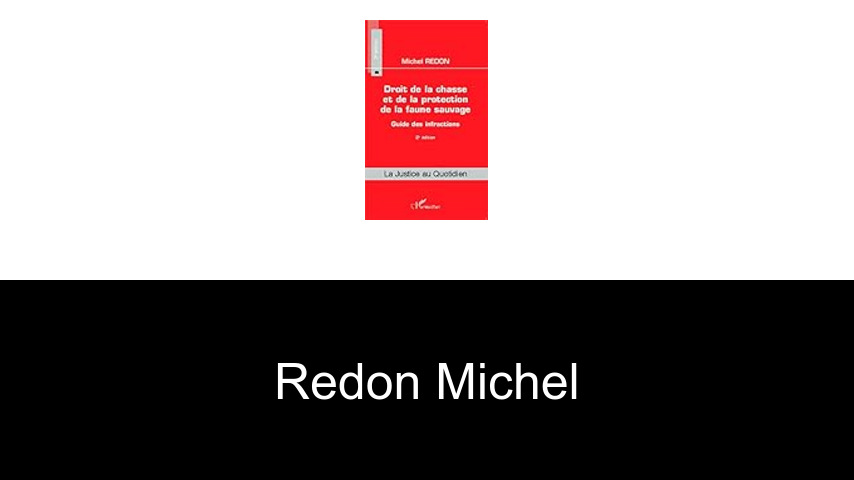 livres de Redon Michel