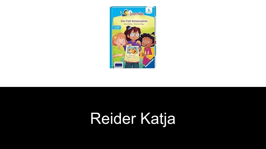 livres de Reider Katja