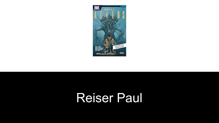 livres de Reiser Paul