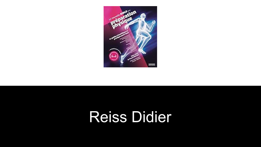 livres de Reiss Didier