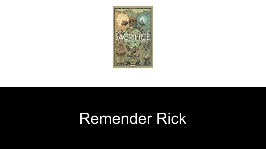 livres de REMENDER Rick