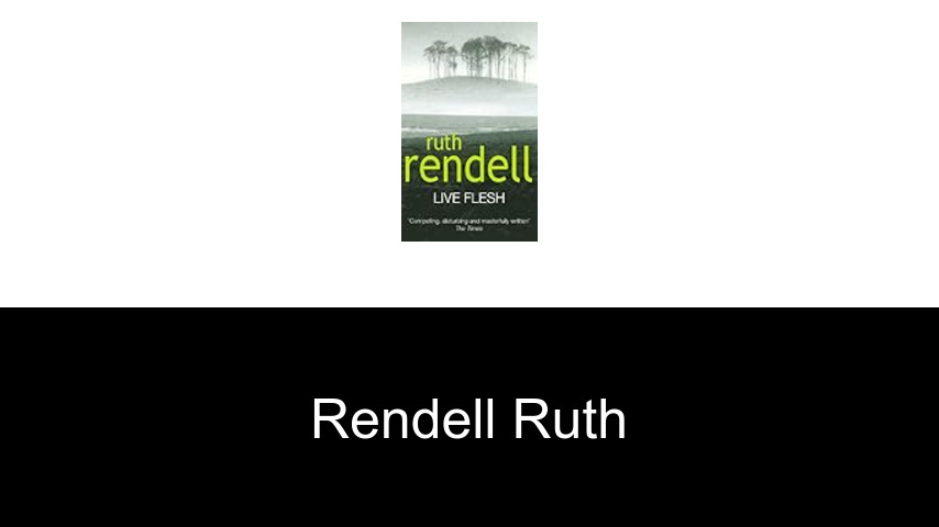 livres de Rendell Ruth
