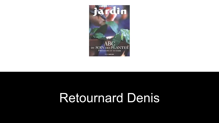 livres de Retournard Denis