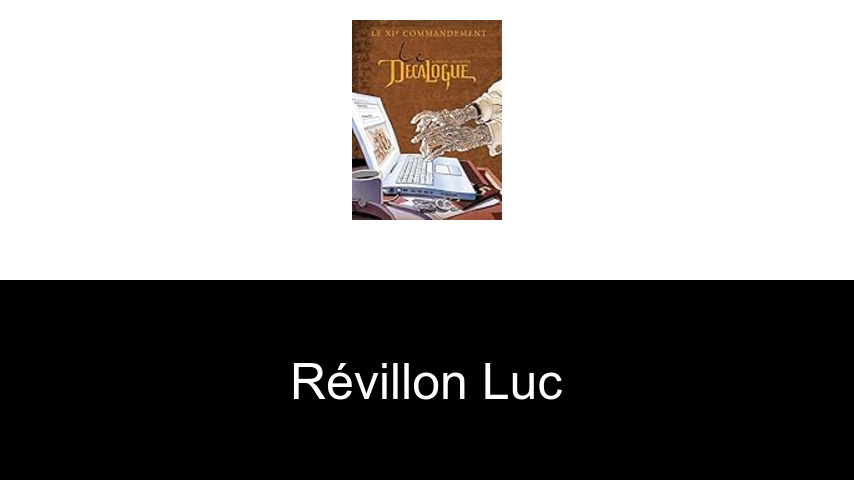 livres de Révillon Luc