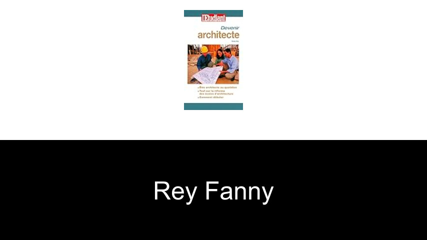 livres de Rey Fanny