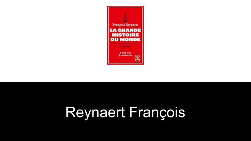livres de Reynaert François