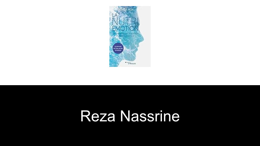 livres de Reza Nassrine