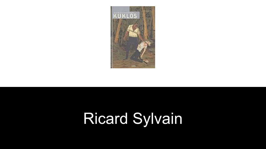livres de Ricard Sylvain