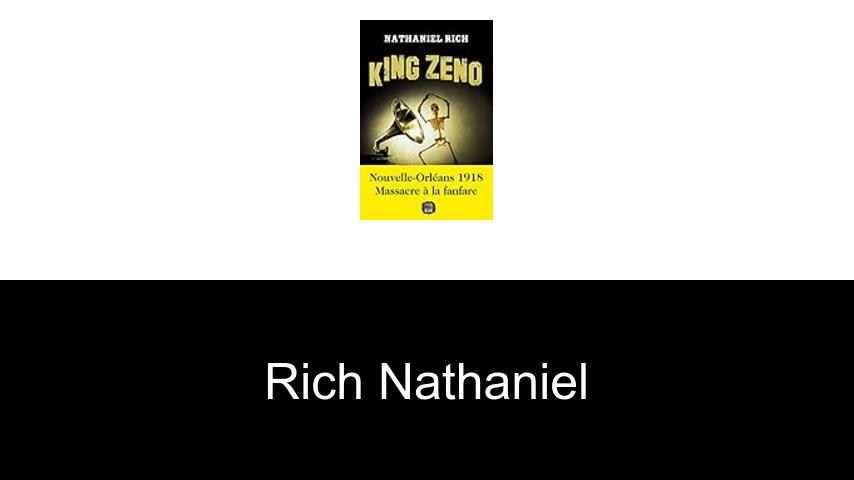 livres de Rich Nathaniel