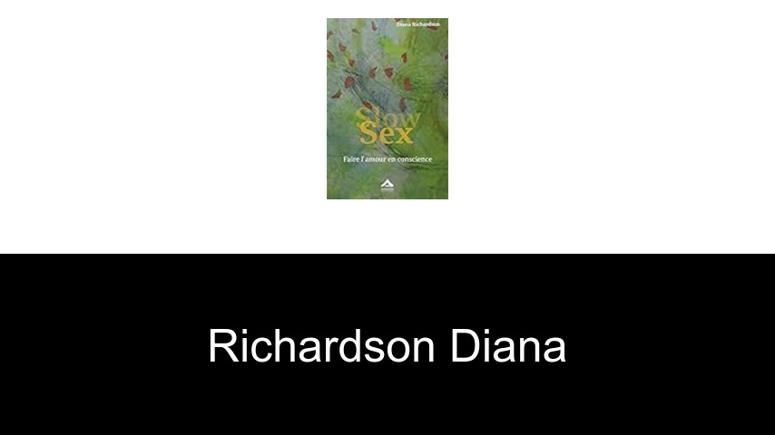 livres de Richardson Diana