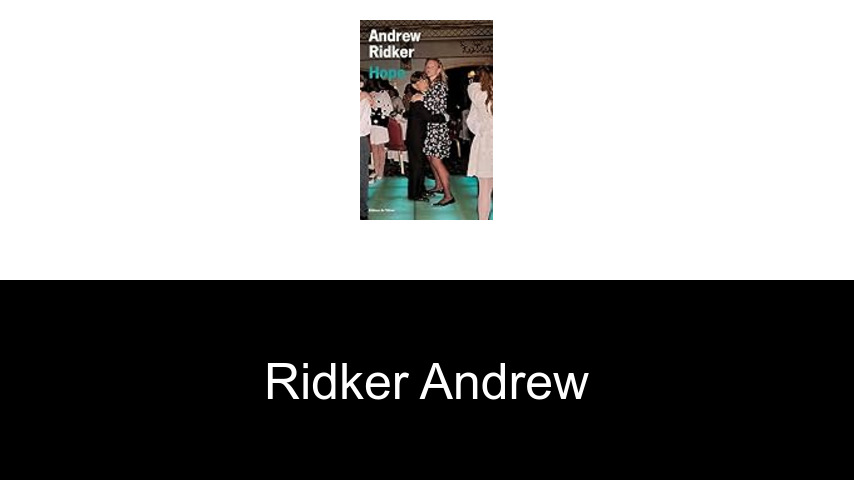 livres de Ridker Andrew