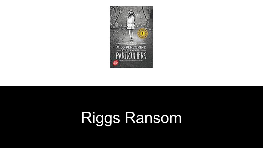 livres de Riggs Ransom