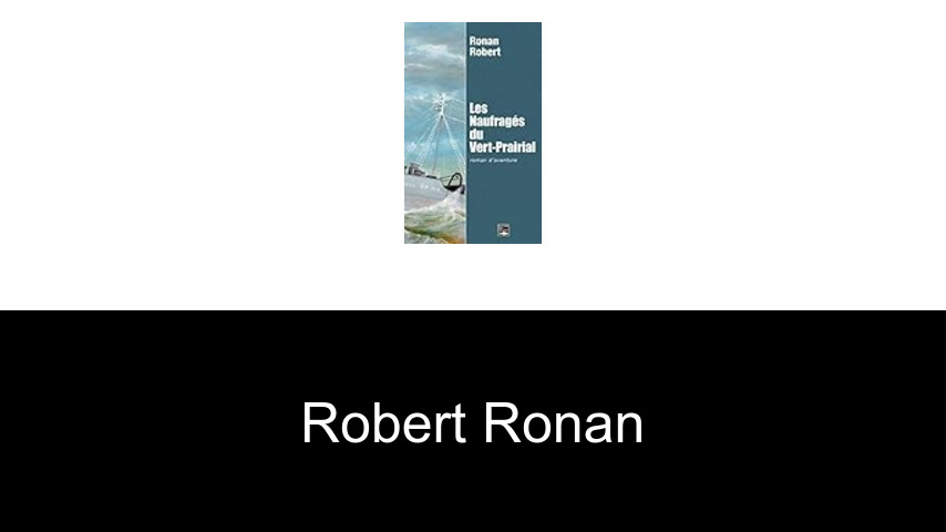 livres de ROBERT Ronan