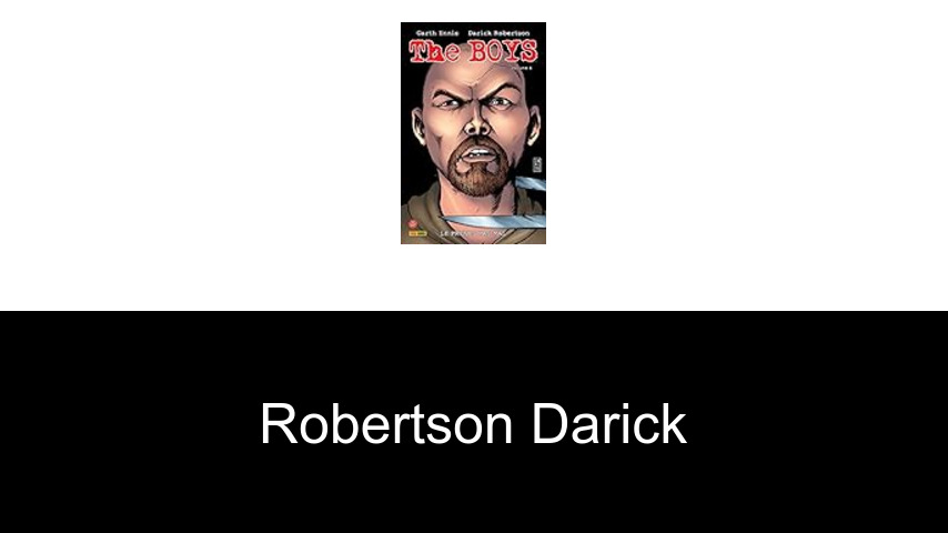 livres de Robertson Darick