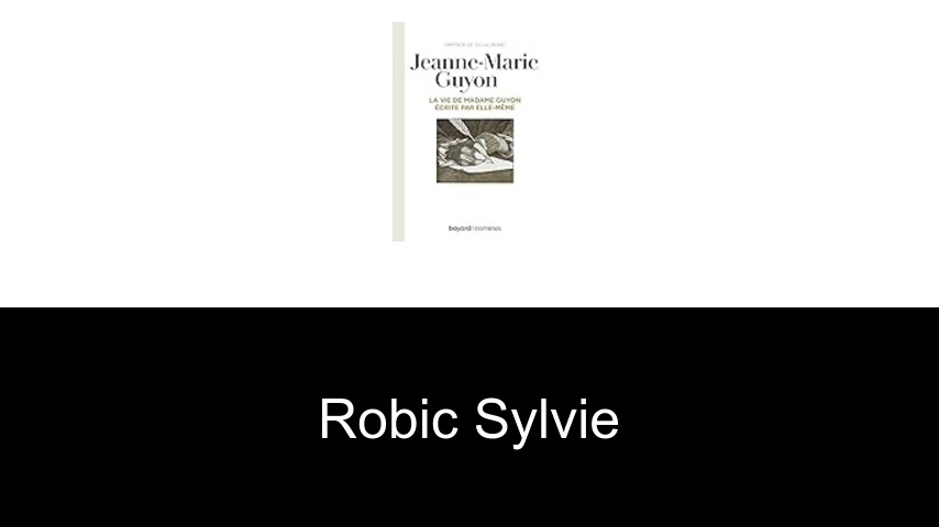 livres de Robic Sylvie