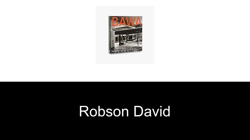 livres de Robson David