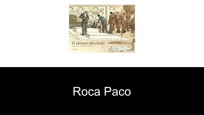 livres de Roca Paco
