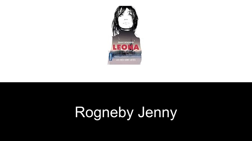livres de Rogneby Jenny