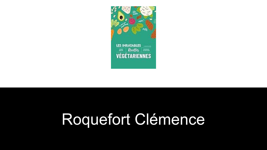 livres de Roquefort Clémence