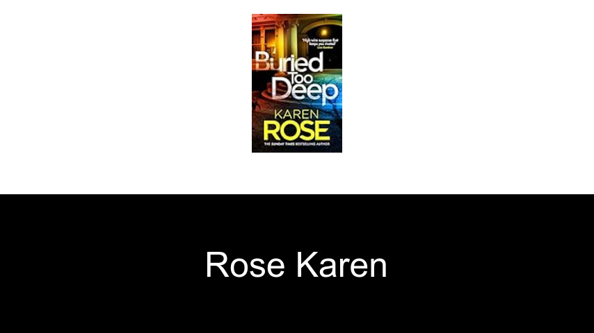 livres de Rose Karen